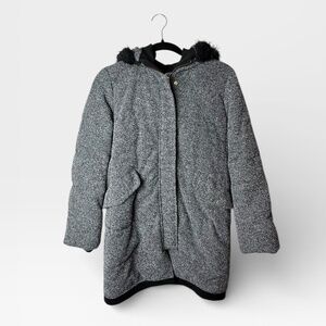 Emtrois‎ Vêtements Parka Size Medium Grey Speckled (H)